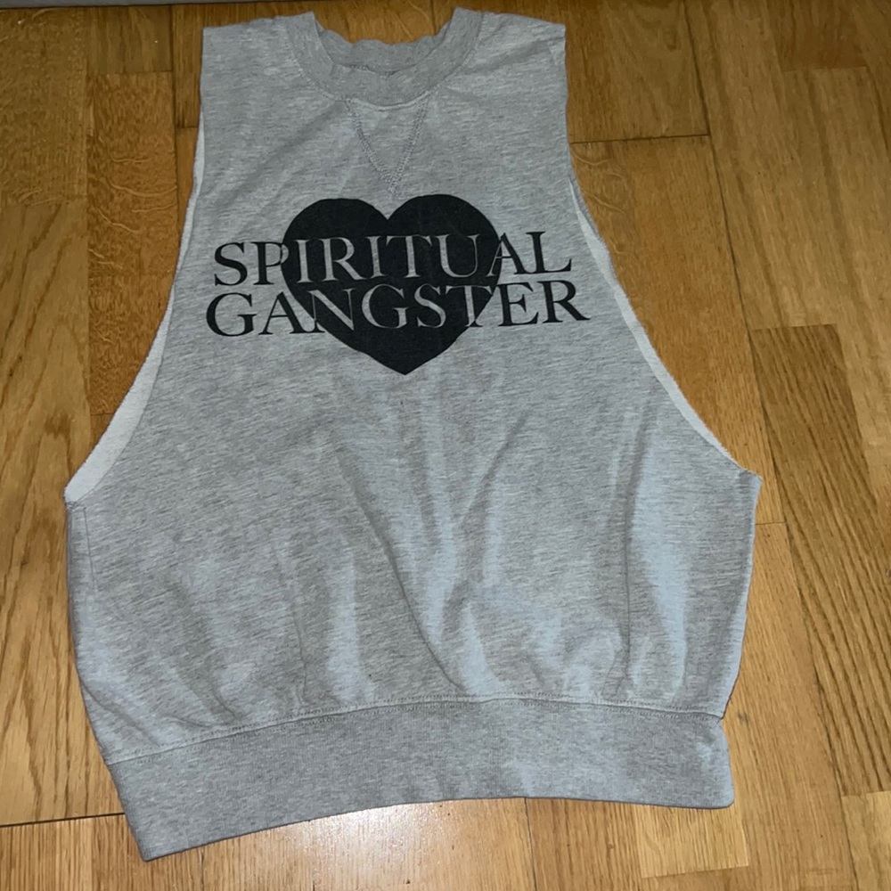 Muscle tee spiritual gangster
